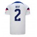 Cheap United States Sergino Dest #2 Home Football Shirt World Cup 2022 Short Sleeve